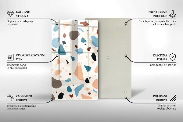 Protection pour plaque de cuisson Grès décoratif