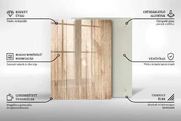 Protection pour plaque de cuisson Grès décoratif