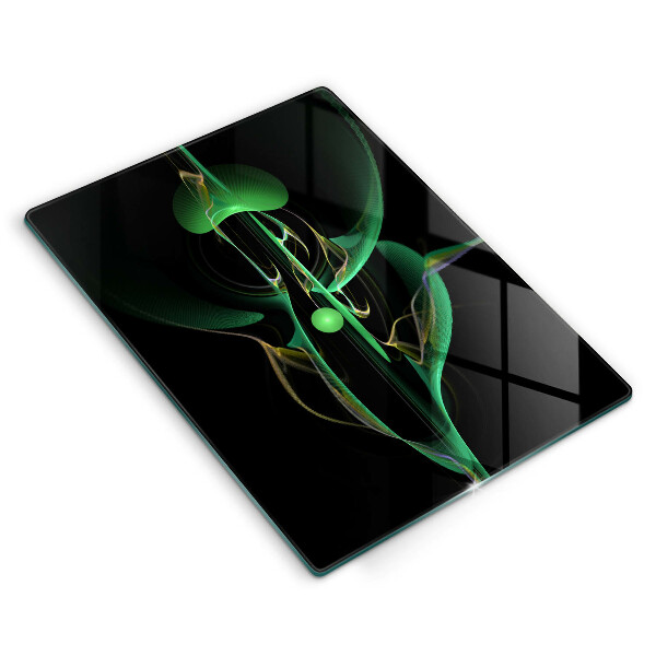 Planche à découper verre Abstraction moderne