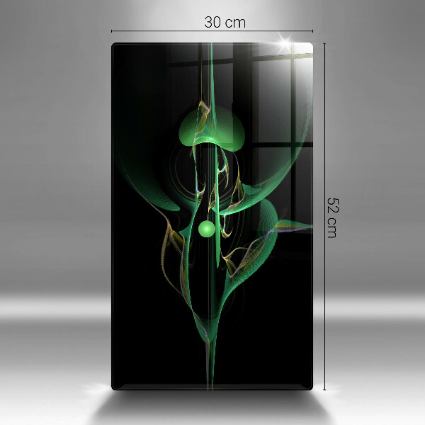 Planche à découper verre Abstraction moderne