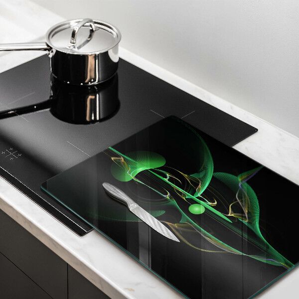 Planche à découper verre Abstraction moderne