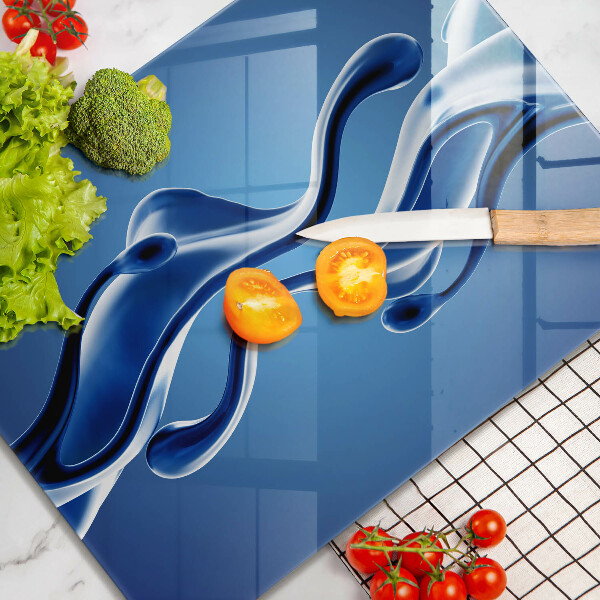 Protection pour plaque de cuisson Abstraction fluide