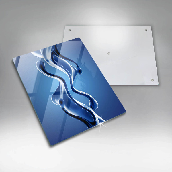 Protection pour plaque de cuisson Abstraction fluide