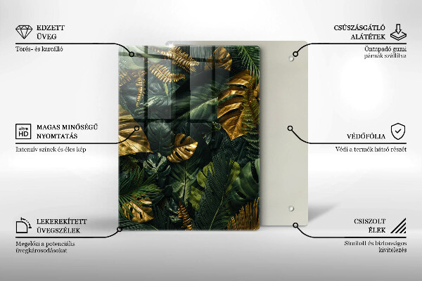 Protection pour plaque de cuisson Abstraction fluide