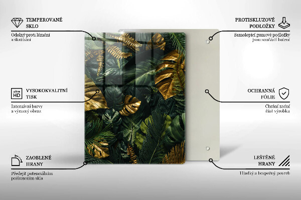 Protection pour plaque de cuisson Abstraction fluide