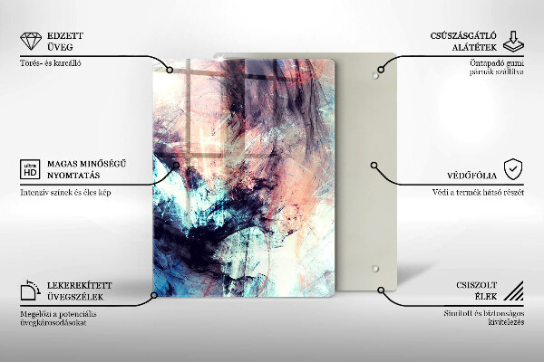 Protection pour plaque de cuisson Grès décoratif