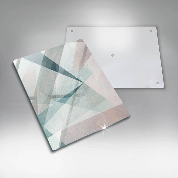 Planche à découper verre Abstraction nette