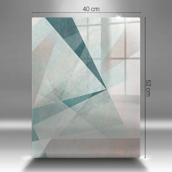 Planche à découper verre Abstraction nette