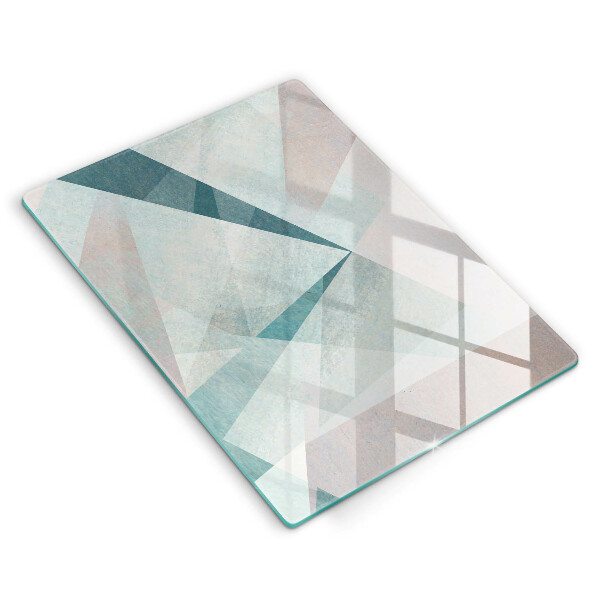 Planche à découper verre Abstraction nette