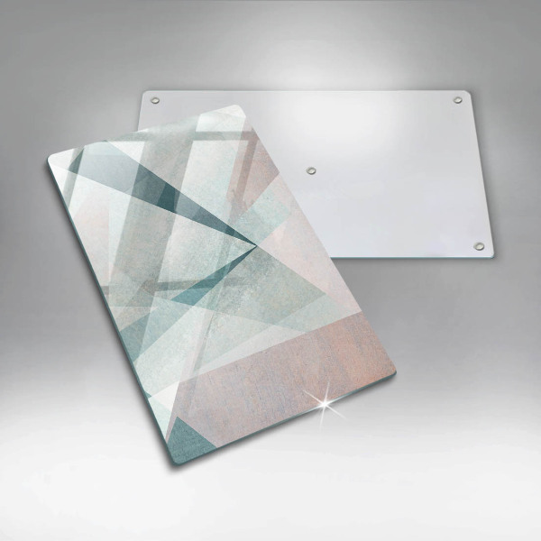 Planche à découper verre Abstraction nette