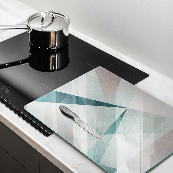 Planche à découper verre Abstraction nette