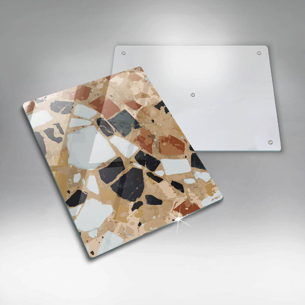 Protection pour plaque de cuisson Assiette pierres décoratives