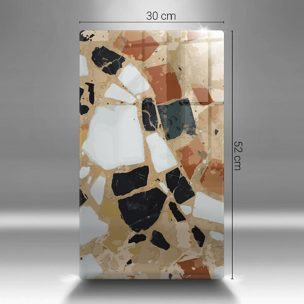 Protection pour plaque de cuisson Assiette pierres décoratives