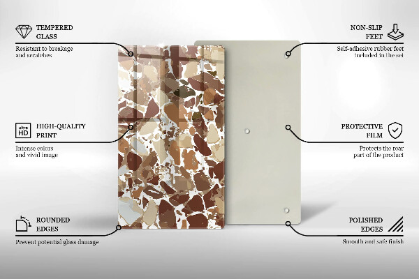 Protection pour plaque de cuisson Teintures décoratives pour pierre