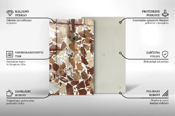 Protection pour plaque de cuisson Teintures décoratives pour pierre