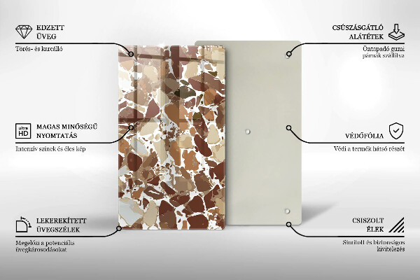 Protection pour plaque de cuisson Teintures décoratives pour pierre