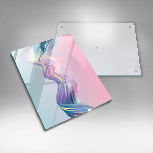 Protection pour plaque de cuisson Abstraction pastel