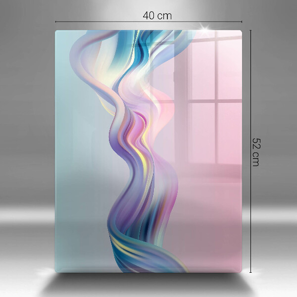 Protection pour plaque de cuisson Abstraction pastel