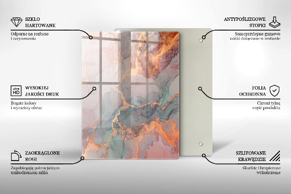 Protection pour plaque de cuisson Pierre décorative