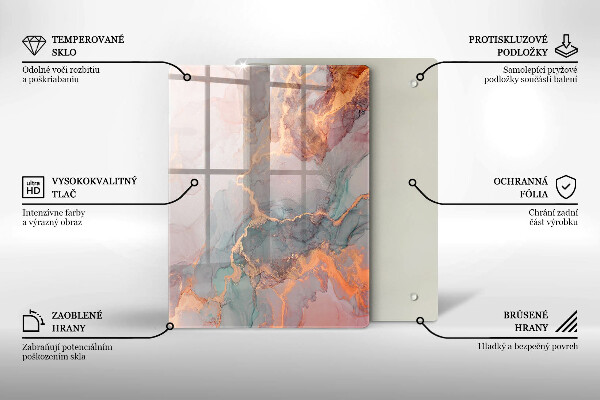 Protection pour plaque de cuisson Pierre décorative