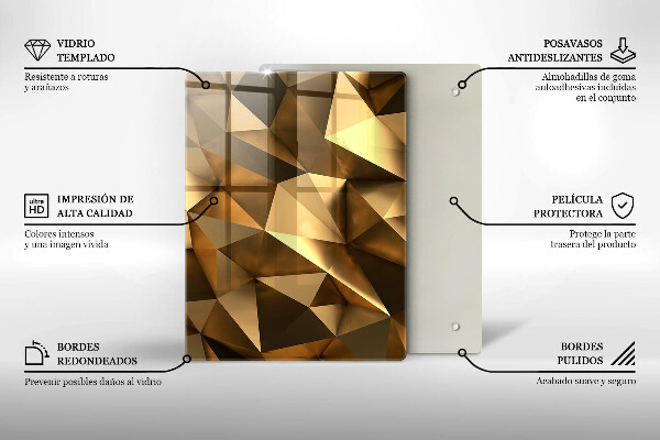Planche à découper verre Modèle d'avocat
