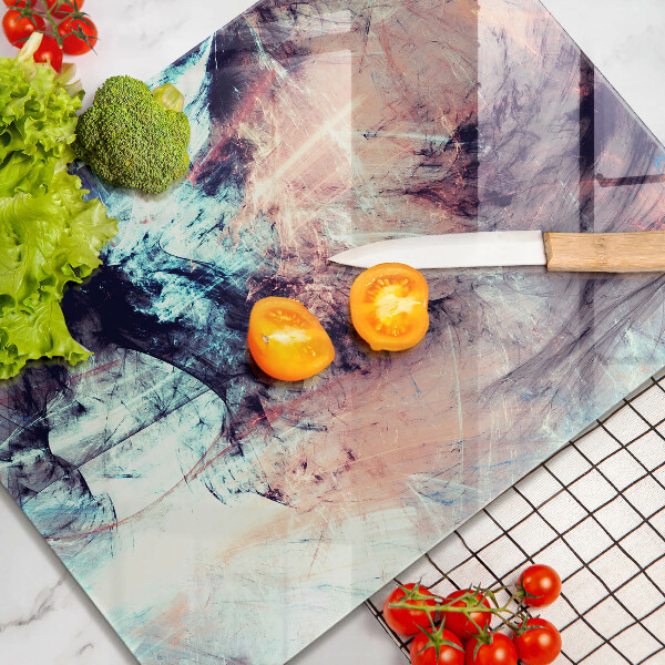 Protection pour plaque de cuisson Abstraction peinte