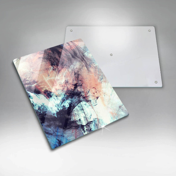 Protection pour plaque de cuisson Abstraction peinte