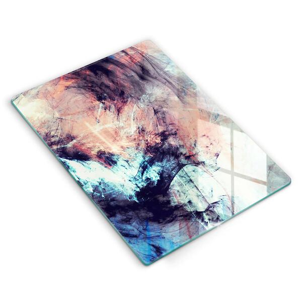Protection pour plaque de cuisson Abstraction peinte