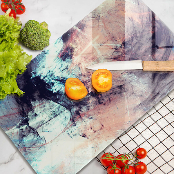 Protection pour plaque de cuisson Abstraction peinte