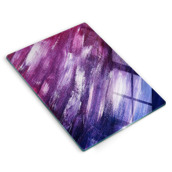 Protection pour plaque de cuisson Peinture abstraite