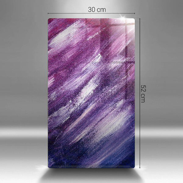 Protection pour plaque de cuisson Peinture abstraite