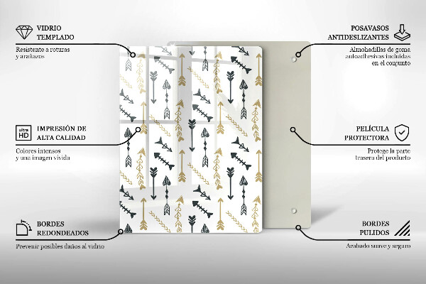 Protection pour plaque de cuisson Cercles colorés