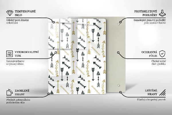 Protection pour plaque de cuisson Cercles colorés