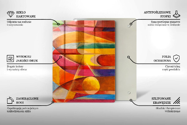 Protection pour plaque de cuisson Texture de pierre