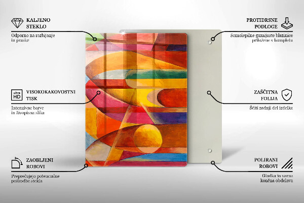 Protection pour plaque de cuisson Texture de pierre