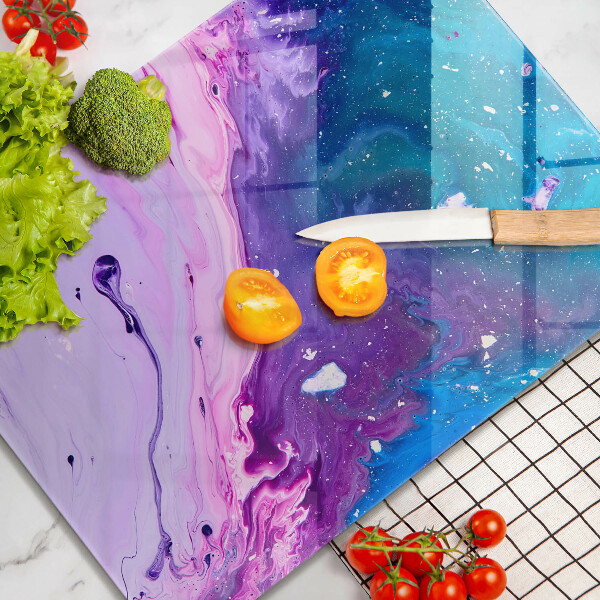 Protection pour plaque de cuisson Encres d'abstraction