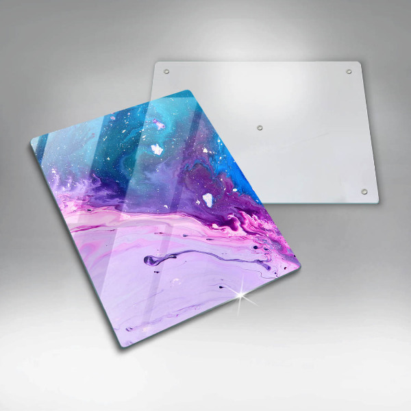 Protection pour plaque de cuisson Encres d'abstraction