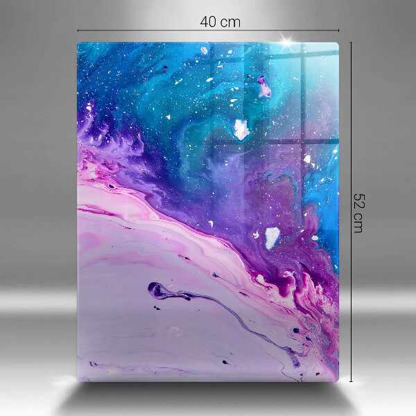 Protection pour plaque de cuisson Encres d'abstraction