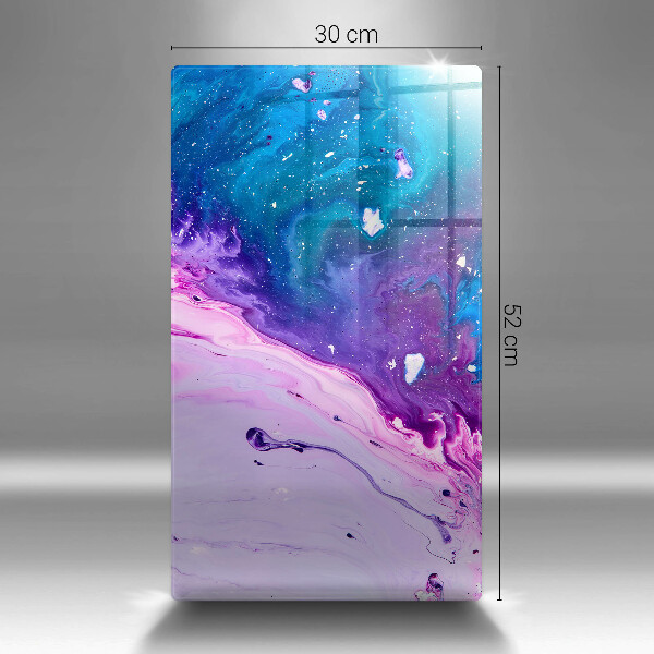 Protection pour plaque de cuisson Encres d'abstraction