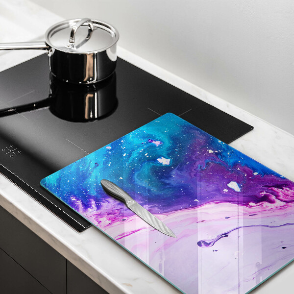 Protection pour plaque de cuisson Encres d'abstraction
