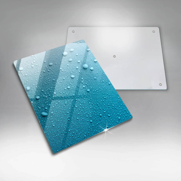 Protection pour plaque de cuisson Gouttes d'eau