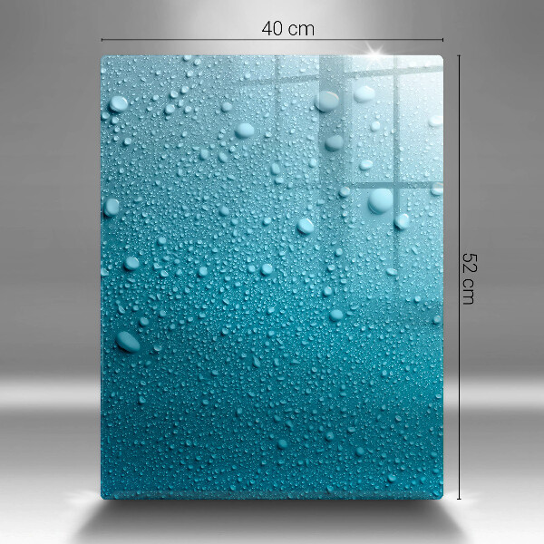 Protection pour plaque de cuisson Gouttes d'eau