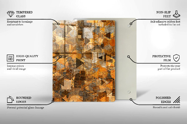 Protection pour plaque de cuisson Gouttes d'eau