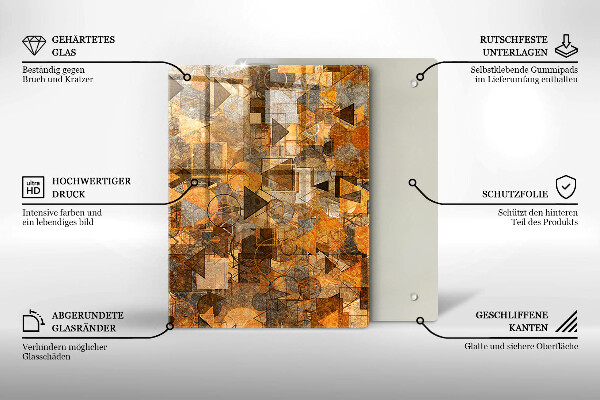 Protection pour plaque de cuisson Gouttes d'eau