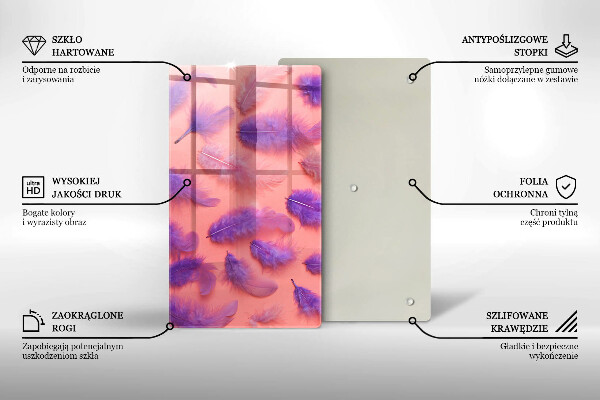 Protection pour plaque de cuisson Plumes moelleuses