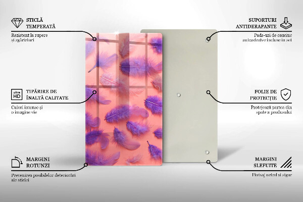 Protection pour plaque de cuisson Plumes moelleuses