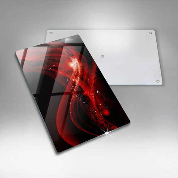 Planche à découper verre Abstraction moderne