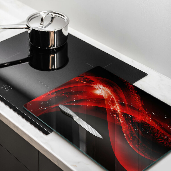 Planche à découper verre Abstraction moderne