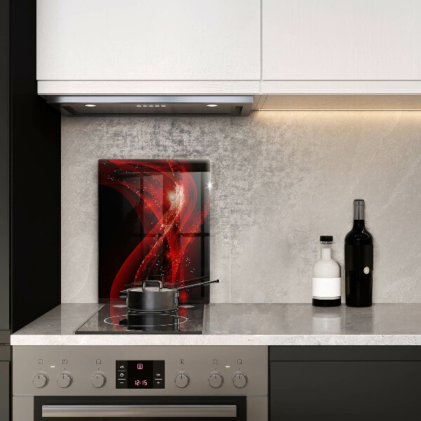 Planche à découper verre Abstraction moderne