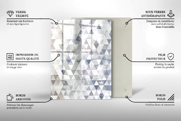 Protection pour plaque de cuisson Abstraction de forme